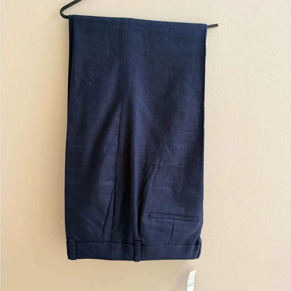 J. Crew Navy Linen Blend Carolina Pants - Picture 3 of 5